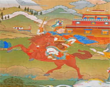 ༄༅།། གླིང་གེ་སར་འཁྲུངས་སའི་ཡུལ་དུས་དང་དབང་སྒྱུར་ མངའ་ཁོངས་ཀྱི་སྐོར།