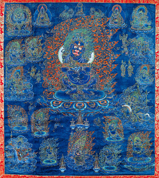 ༄༅། །སྲོལ་རྒྱུན་གྱི་གཟི་འོད་འཚེར་བའི་ཇོ་ནང་ཐང་གའི་སྒྱུ་རྩལ།