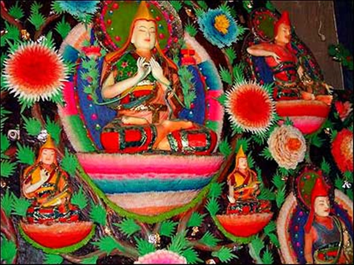 ༄༅། སྐུ་འབུམ་བྱམས་པ་གླིང་གི་མེ་ཏོག་མཆོད་པའི་ངོ་སྤྲོད།
