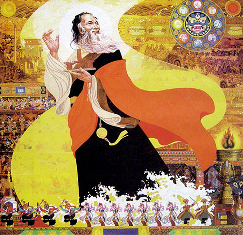 ༄༅༅།། བོད་ཀྱི་རི་མོ་མཁས་ཅན་ཁམས་སྐལ་བཟང་ཡེ་ཤེས།
