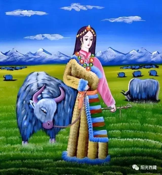 ༄༅།། ཐང་གའི་རི་མོའི་ཁྲོད་ཀྱི་བོད་རིགས་བུ་མོ།