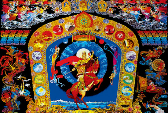 ༄༅།། 《གླིང་སྒྲུང་》ལས་“ཇོ་རུ་”དང་“གེ་སར་”ཞེས་པའི་མཚན་དོན་སྐོར་དཔྱད་པ།