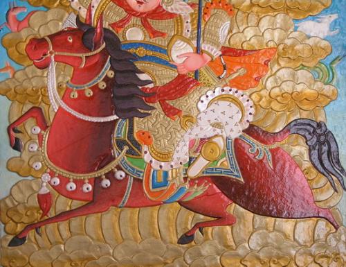༄༅།། གླིང་གི་ཁྲ་གླག་སྤྱང་གསུམ་བཤད་པ།