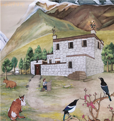 ༄༅།། འབྲིང་བ་བཀྲ་ཤིས་དོན་གྲུབ་ཀྱི་རི་མོའི་བརྩམས་ཆོས་བདམས་བཀོད།
