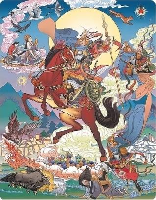 ༄༅།གླིང་སྒྲུང་ལ་སྔ་ན་མེད་པའི་འཕེལ་རྒྱས་ཀྱི་དུས་བཟང་ཤར་བ།